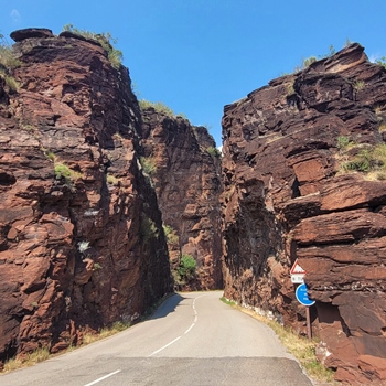 Gorges de Daluis Schlucht