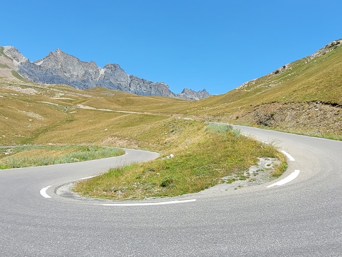 Camp des Fourches Col de la Bonette - memorial stone